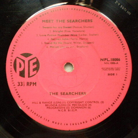 Pisces UK盤レコード 60年代UK盤レーベル PYE系編: 新・自己満足レコード館